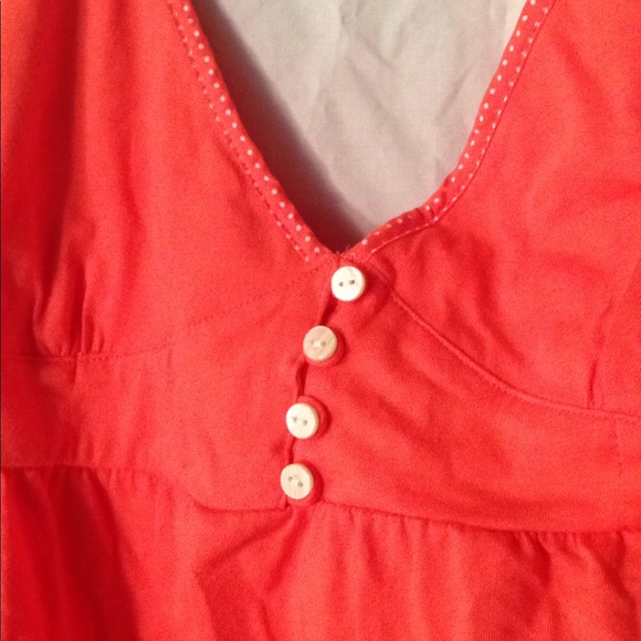 NEW Women's Aeropostale summer dress XL orange - Picture 6 of 6